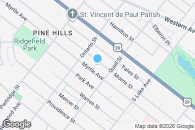 Map image of the property - 444 Morris St