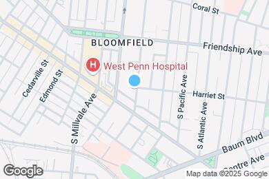 Map image of the property - 382 S Winebiddle St