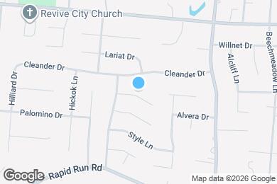 Map image of the property - 5426 Boutique Ct