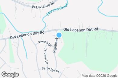 Map image of the property - 1009 Nighthawk Ln