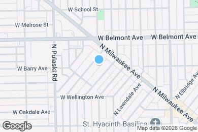 Map image of the property - 3119 N Davlin Ct