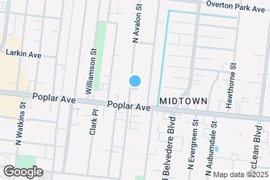 Map image of the property - 210 N Avalon St