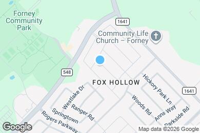 Map image of the property - 1006 Eagle Nest Ave