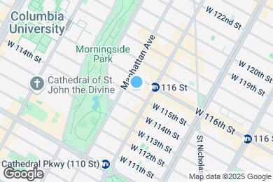 Map image of the property - West 115th Street