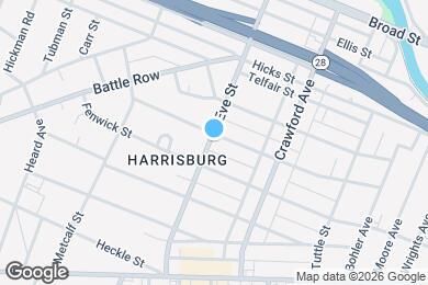 Map image of the property - 1858 Watkins St