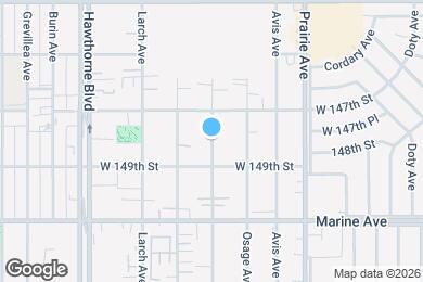 Map image of the property - 14807 Eastwood Ave