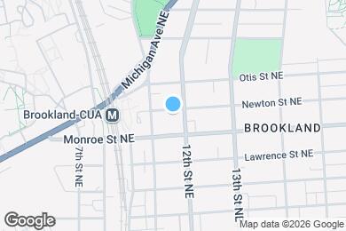 Map image of the property - 1033 Newton St NE