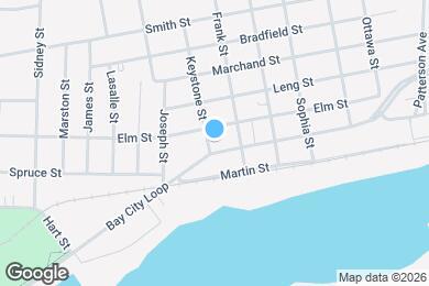 Map image of the property - 901 Marquette St