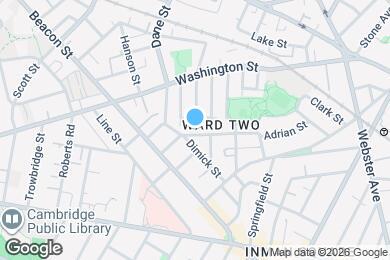 Map image of the property - 93 Marion St