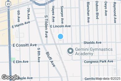 Map image of the property - 240 Sawyer Ave
