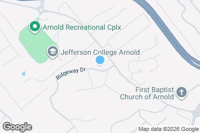 Map image of the property - 1825 Ridgeway Dr