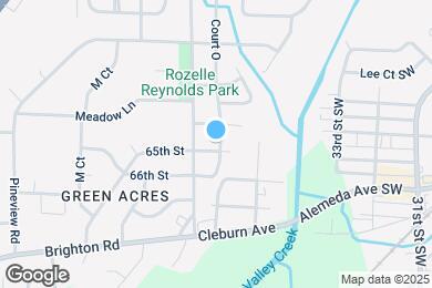 Map image of the property - 1516 65th St W