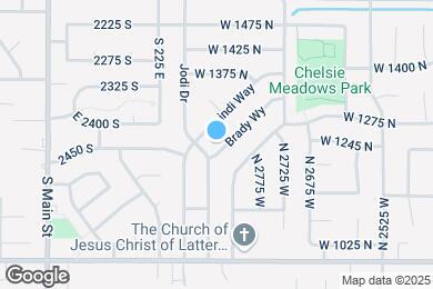 Map image of the property - 2852 Brady Way