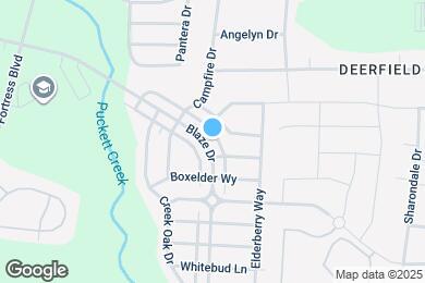 Map image of the property - 3636 Blaze Dr