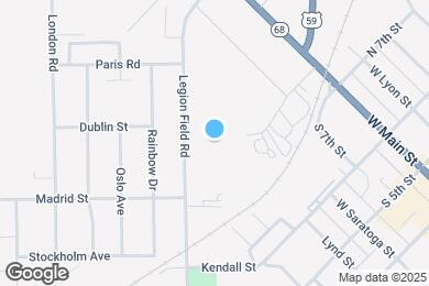 Map image of the property - Nexus Apartments