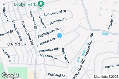 Map image of the property - 228 E Agnew Ave