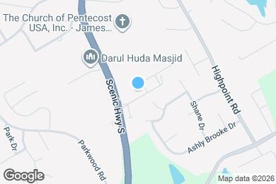 Map image of the property - 3085 Clear View Dr