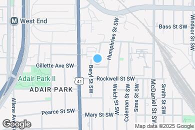 Map image of the property - 569 Middle St SW