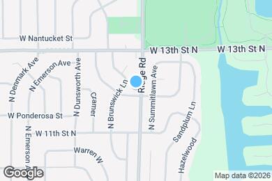 Map image of the property - 7200 W 12th St N