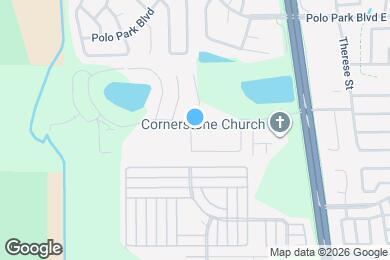 Map image of the property - 1335 Washington Palm Loop