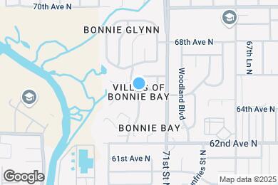Map image of the property - 6521 Bonnie Bay Cir N