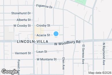 Map image of the property - 260 Acacia St