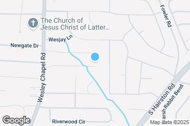 Map image of the property - 4416 Wesley Meadows Dr