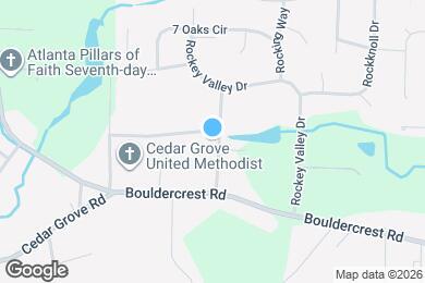 Map image of the property - 4045 Bouldervista Dr