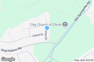 Map image of the property - 6469 Chrissy Dr