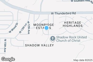 Map image of the property - 13034 N 8th Ave