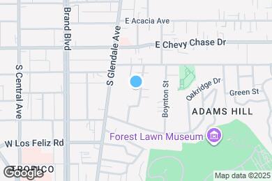 Map image of the property - 1241 Mariposa St