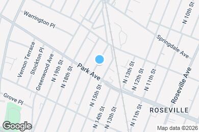 Map image of the property - 160 N 16th St