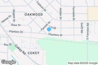 Map image of the property - 1220 Planters St