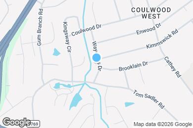 Map image of the property - 350 Waycross Dr