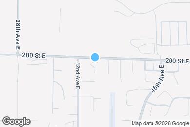 Map image of the property - 20008 43rd Ave E