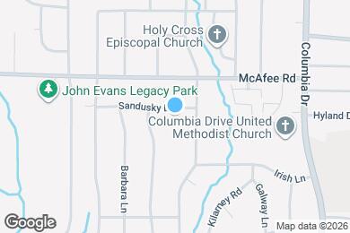 Map image of the property - 3217 Sandusky Dr