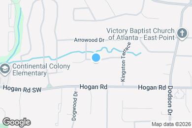 Map image of the property - 2906 Branchwood Dr