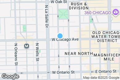 Map image of the property - 99 W Chicago Ave