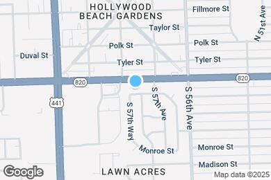 Map image of the property - 5727 Harrison St