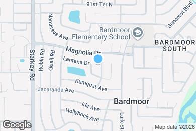 Map image of the property - 8636 Oriole Ln