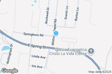 Map image of the property - 630 Whitson Chapel Rd