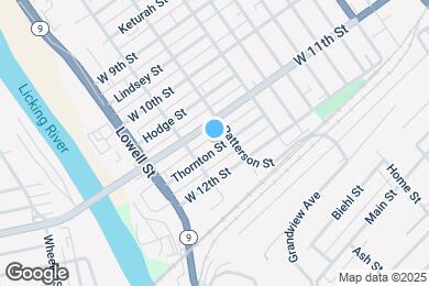 Map image of the property - 415 Thornton St