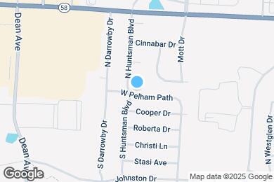 Map image of the property - 1704 W Pelham Path
