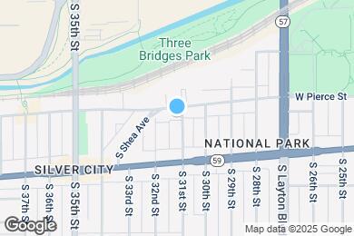 Map image of the property - 713 S 31st St