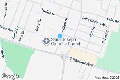 Map image of the property - 1206 Bundrant Dr