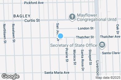 Map image of the property - 17606 San Juan Dr