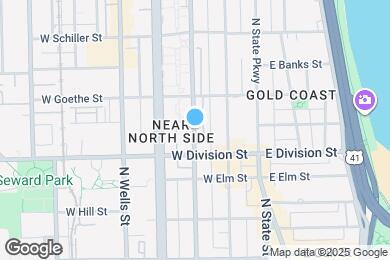Map image of the property - 1219 N Clark St