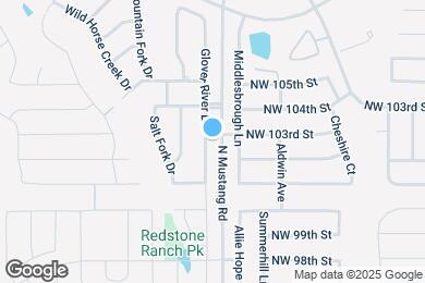 Map image of the property - 10312 Glover River Dr
