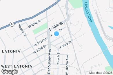 Map image of the property - 20 E 32nd St