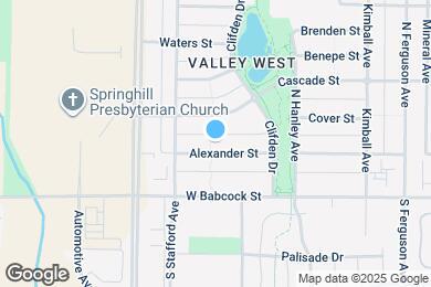 Map image of the property - 4559 Alexander St